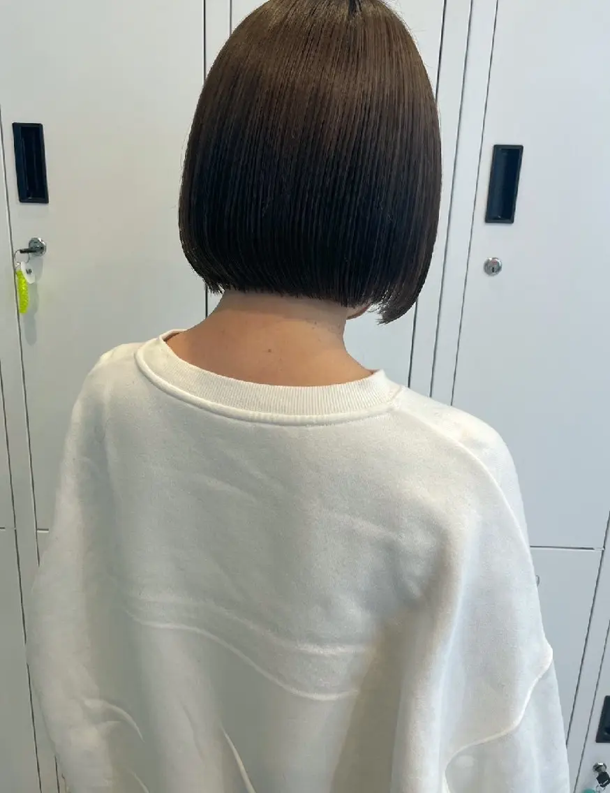 ショート 暗髪艶カラー/ 髪質改善TR/maiのヘアスタイル