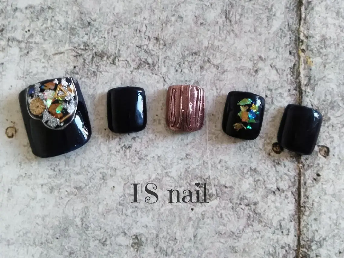 ネイル フットネイル ニュアンスネイル フットネイル I'S nail 佐野のネイルデザイン