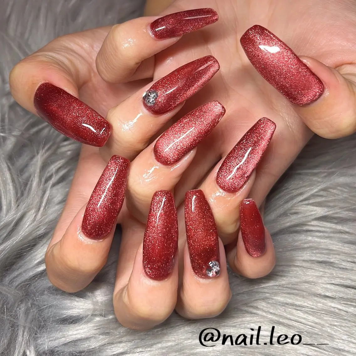 ネイル スカルプネイル Nail Leoaのネイルデザイン