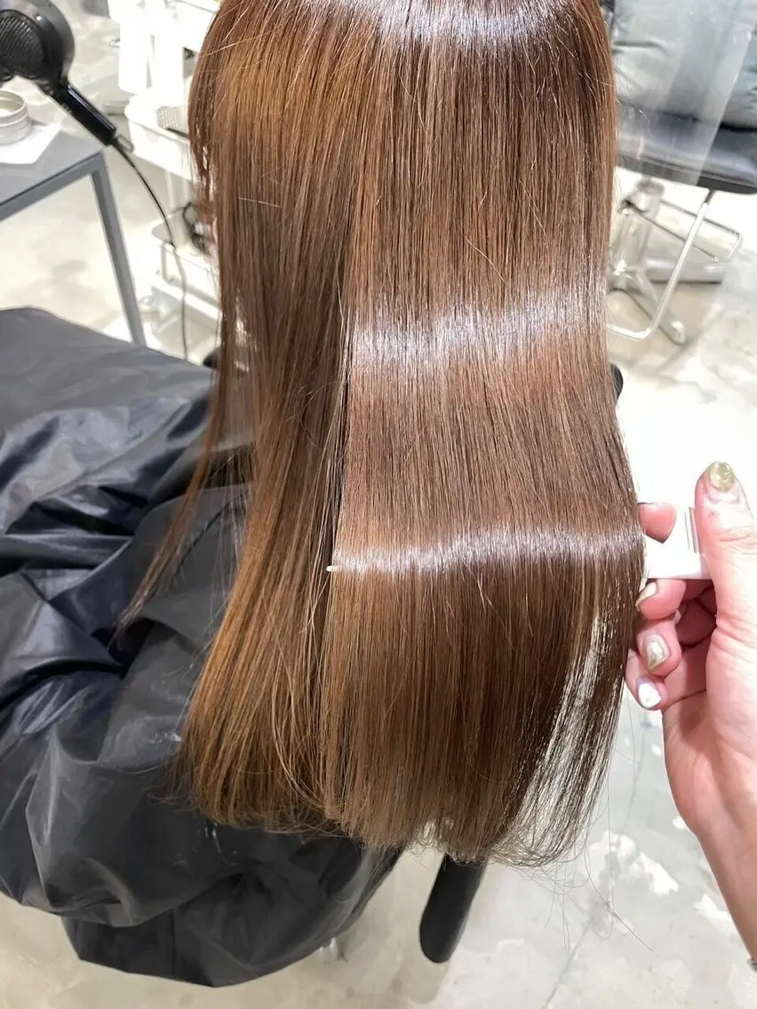 【艶髪No1☆】カット+イルミナカラー+オージュア5step集中トリートメントの写真