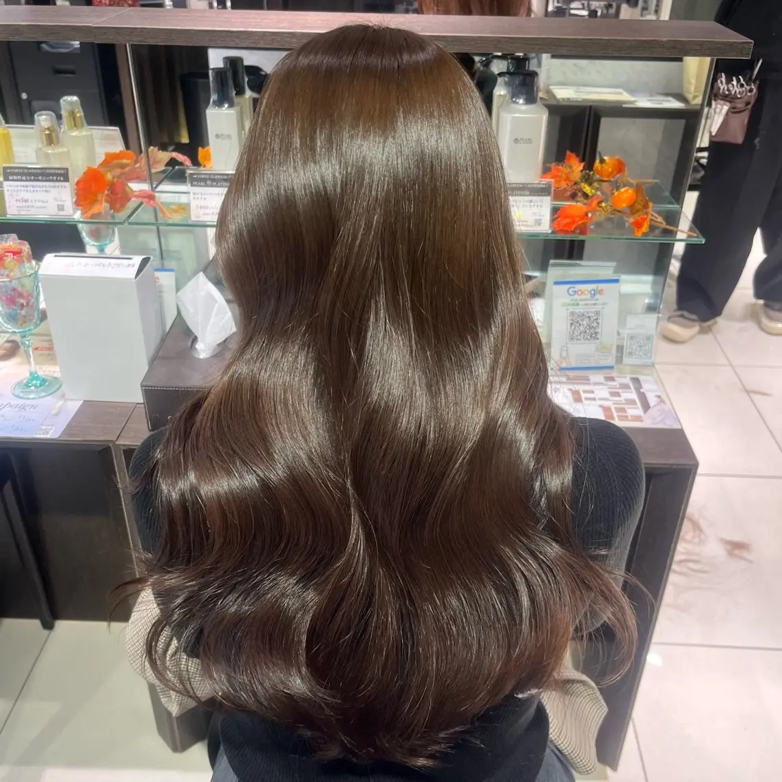 ロング カラー ヘアカラー トリートメント レイヤー×艶髪🤎. 𝜗𝜚hitomiのヘアスタイル