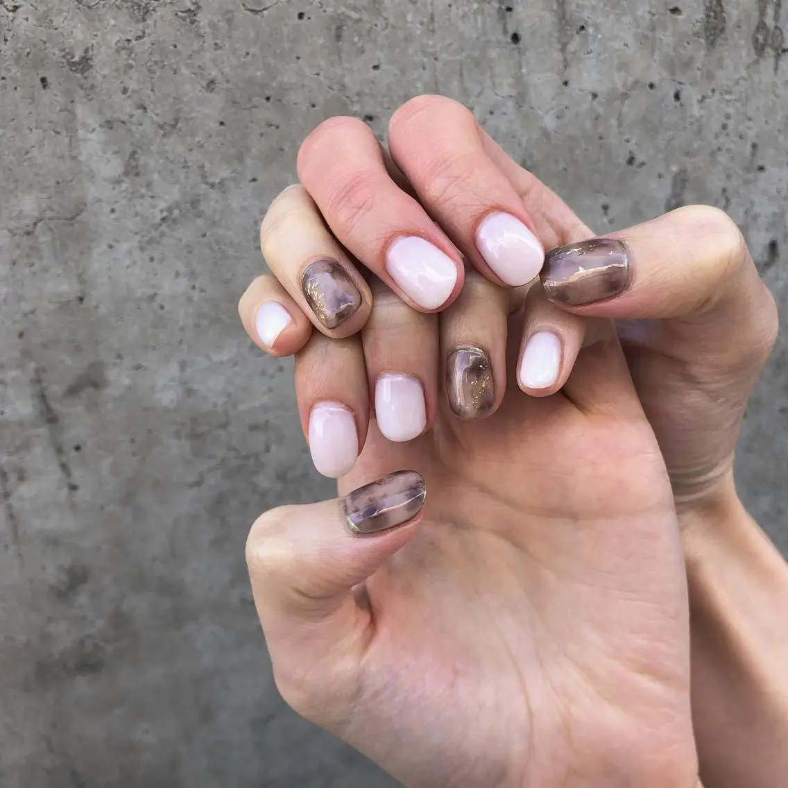 ネイル ニュアンスネイル nail salon granveilのネイルデザイン