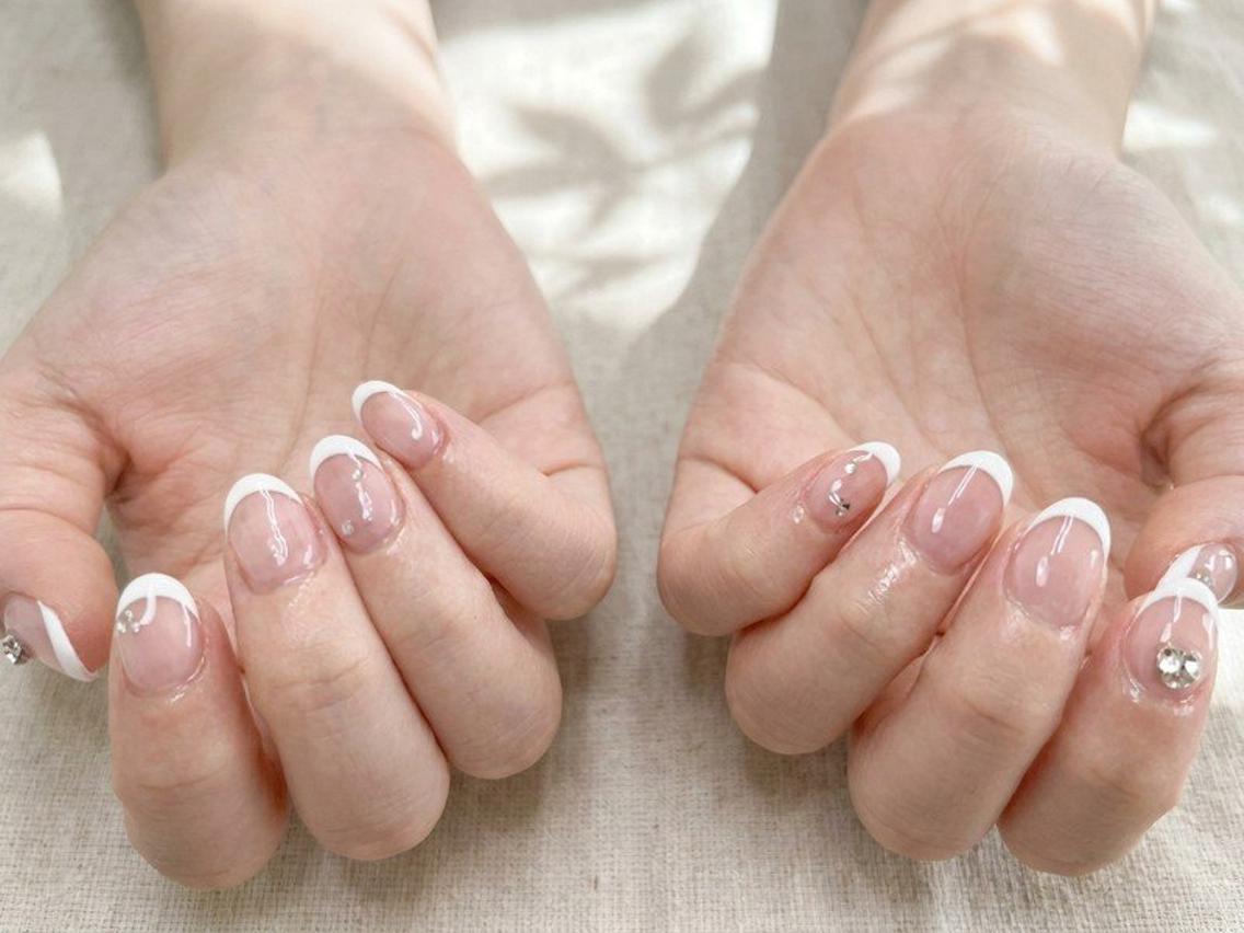 ネイル フレンチネイル ハンドネイル Lili Nail Studio西荻窪店のネイルデザイン