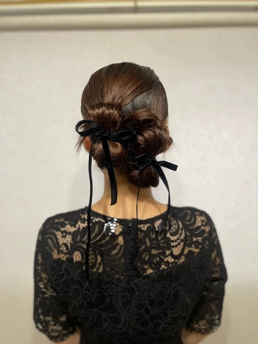 ヘアアレンジ ヘアセット hair salon【クラン】のヘアスタイル