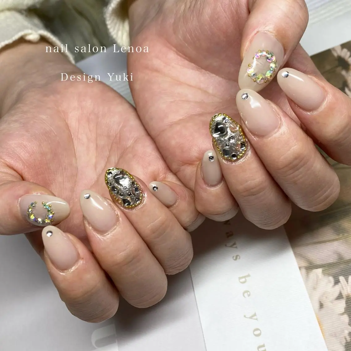 ネイル ハンドネイル Tielu Yukiのネイルデザイン