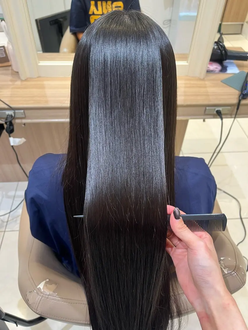 パーマ 縮毛矯正 モデル様募集中 田中ゆらのヘアスタイル