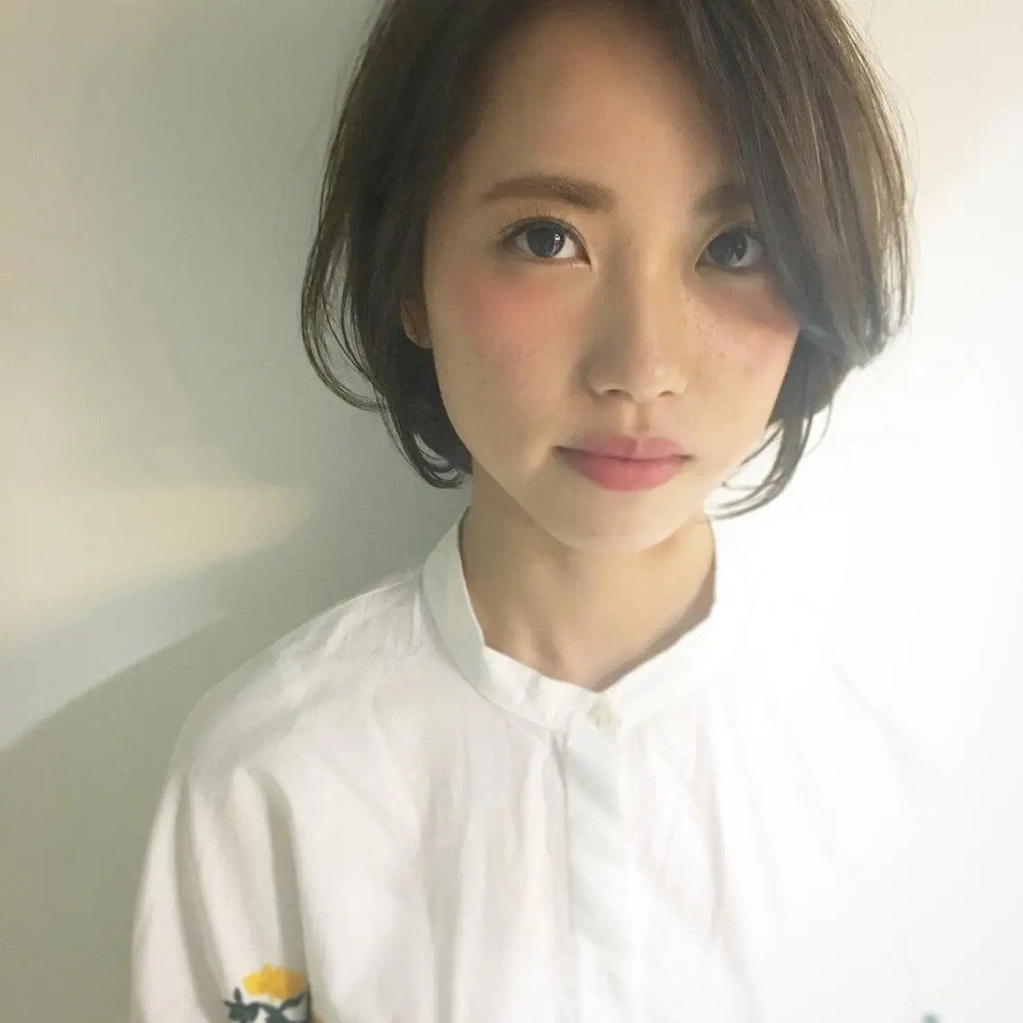 ショート カラー ショートボブ ボブ ショートヘア 髪質改善、エクステ 山口卓哉のヘアスタイル