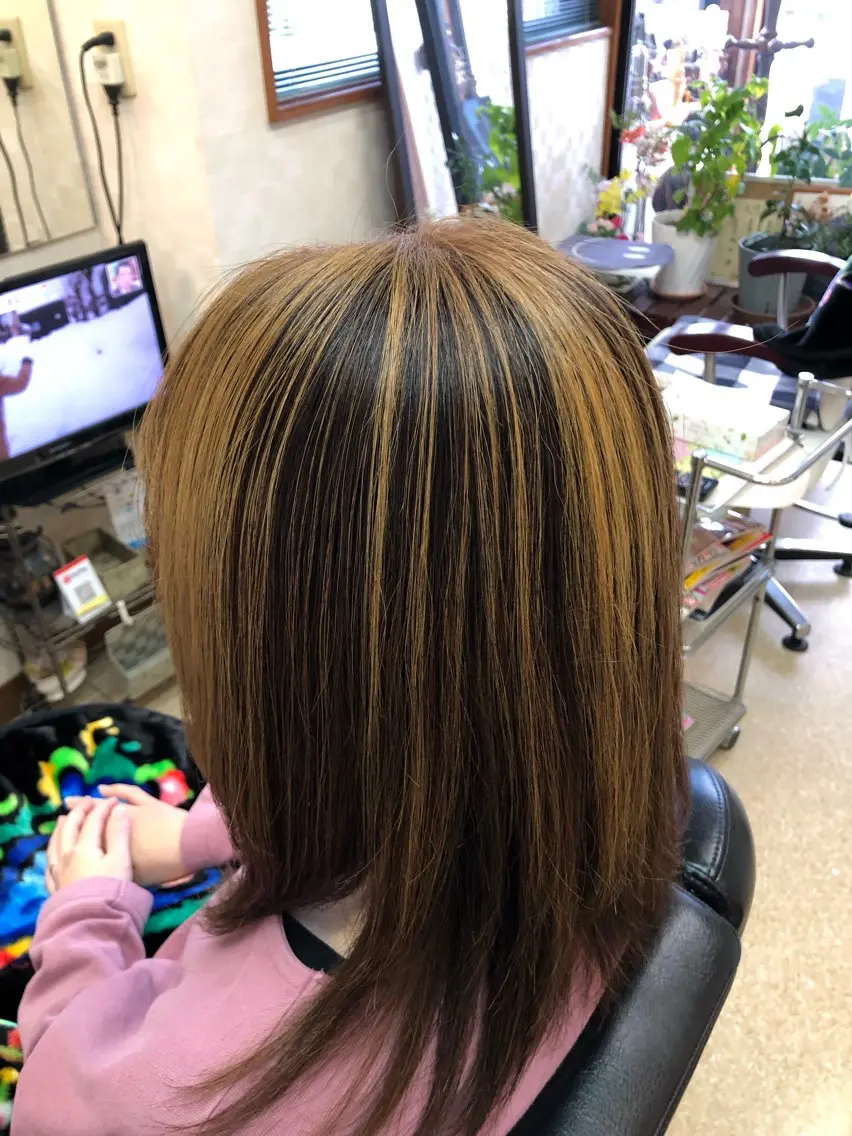 カラー ヘアカラー 石塚 浩のヘアスタイル