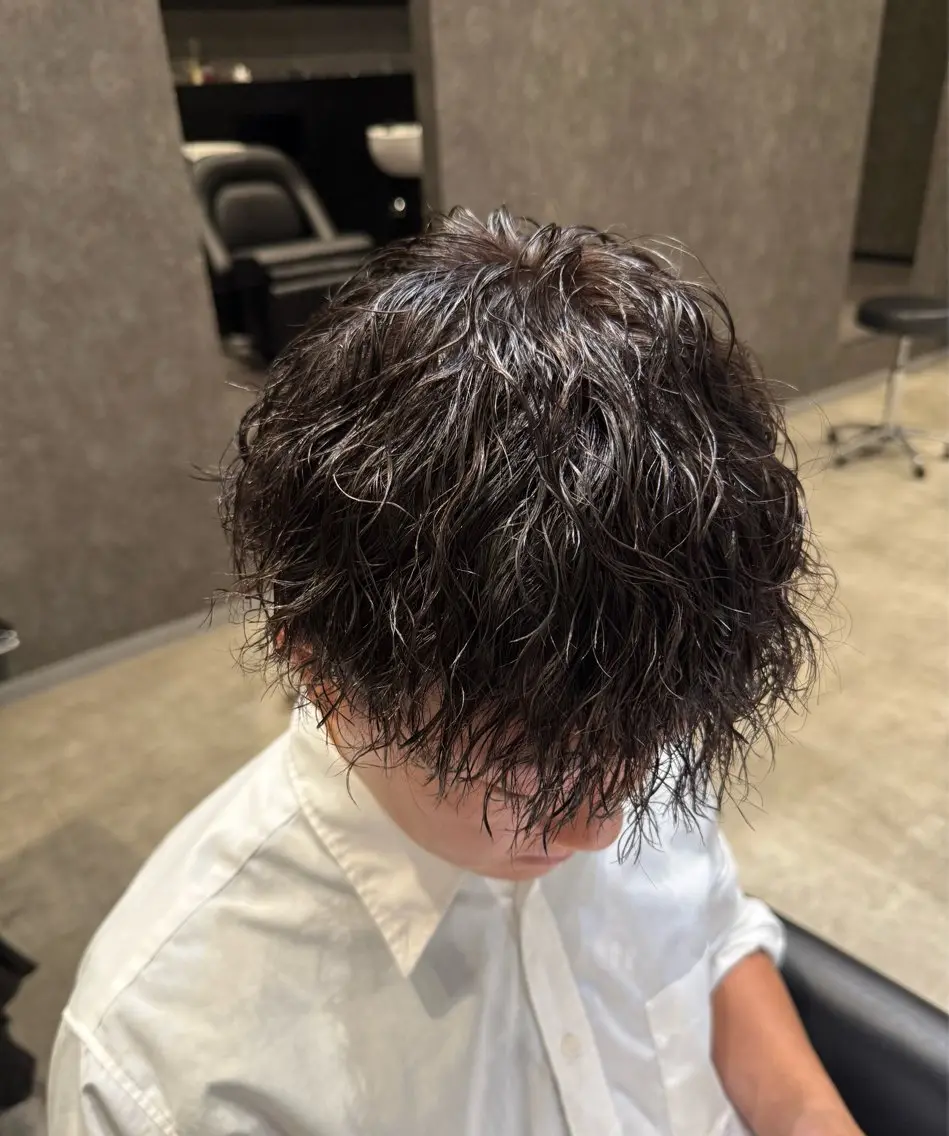 パーマ メンズ カット ＿white鳳店/ 牧原彩乃のヘアスタイル