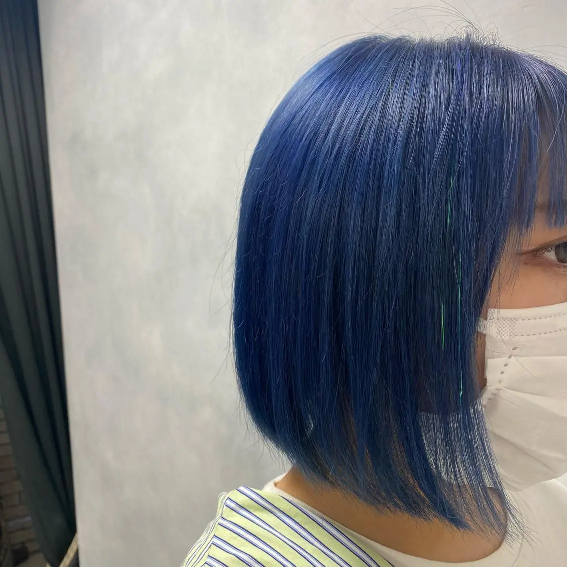 カラー ブルーカラー トリートメント 韓国・網紅style 🦋HONOKA🦋のヘアスタイル