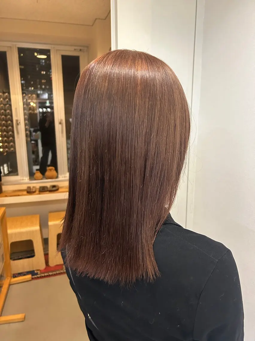カラー ブリーチ ヘアカラー UNBIRTHDAY ゆづみのヘアスタイル