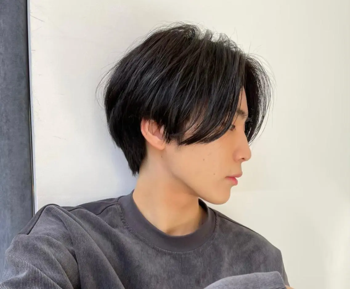 ショート メンズ 守屋 寿哉のヘアスタイル