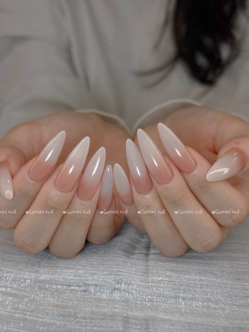 ネイル ネイルチップ Gemini nail.Yukiのネイルデザイン