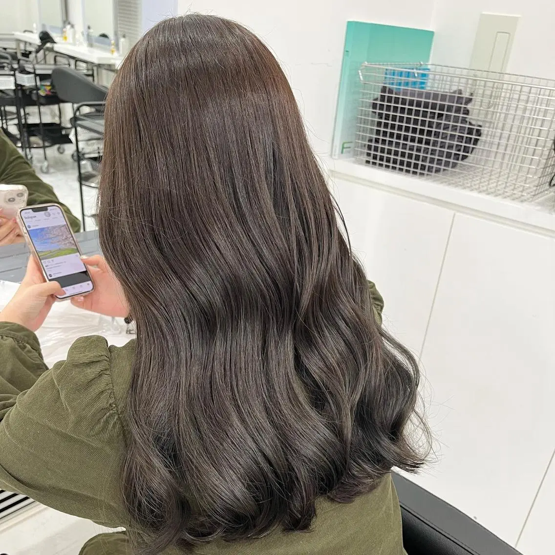 ロング カラー ヘアカラー ヘッドスパ ヘアセット うる艶トレンドヘア 🕊️上野BABYのヘアスタイル