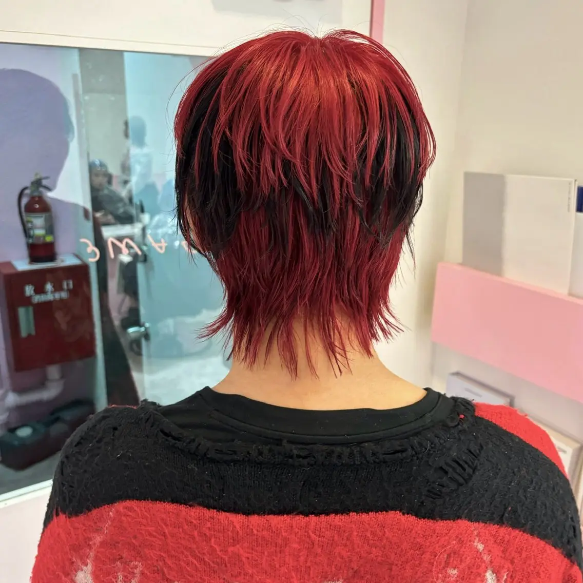 カラー メンズ メイ ☪️のヘアスタイル