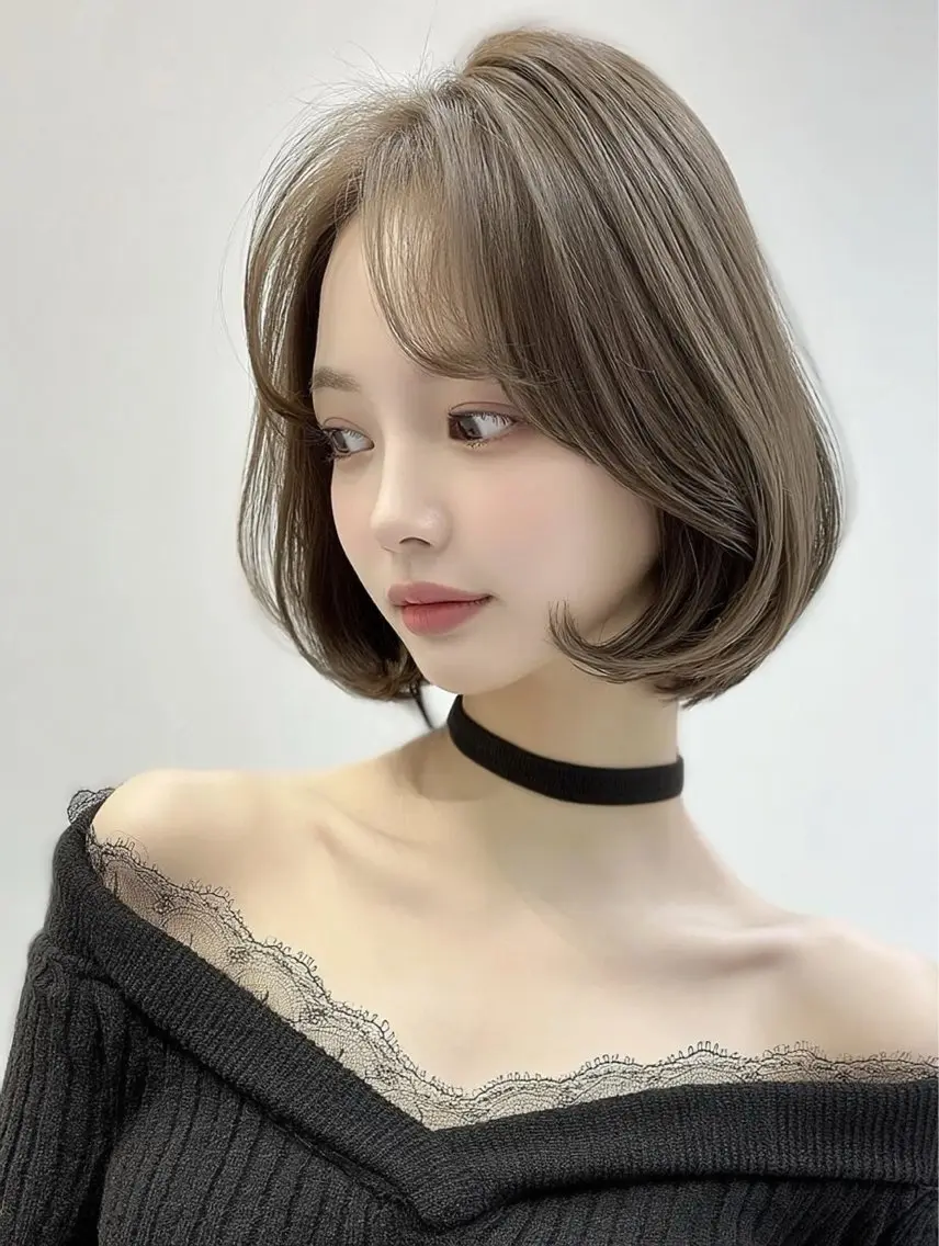 ショート カット ヘアカラー トリートメント レイヤーカット/ 透カラー/ソラのヘアスタイル