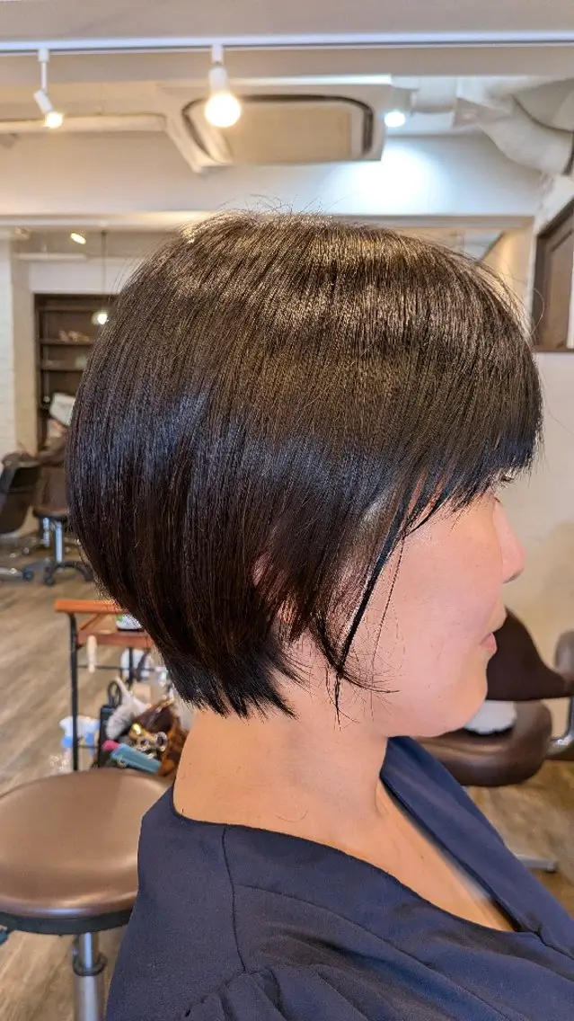 ショート ボブ カットモデル無料🪄 KIKUCHIのヘアスタイル