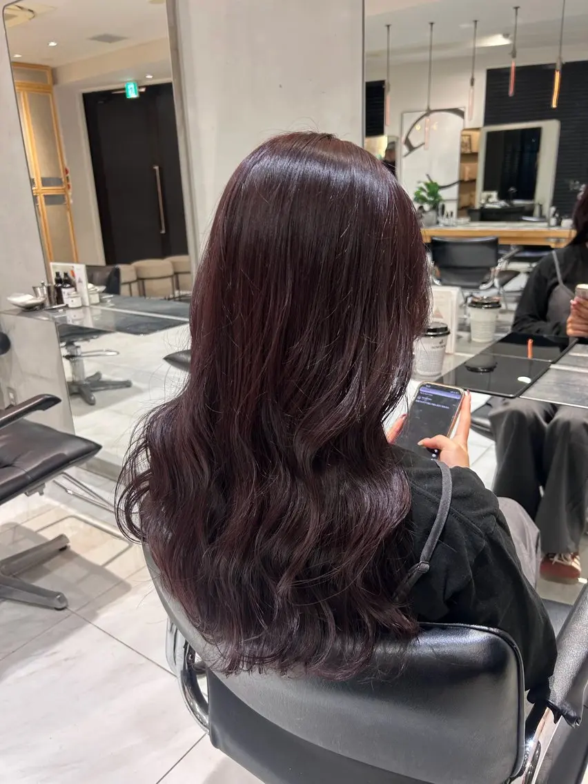 カラー ヘアカラー ⠀ towaのヘアスタイル