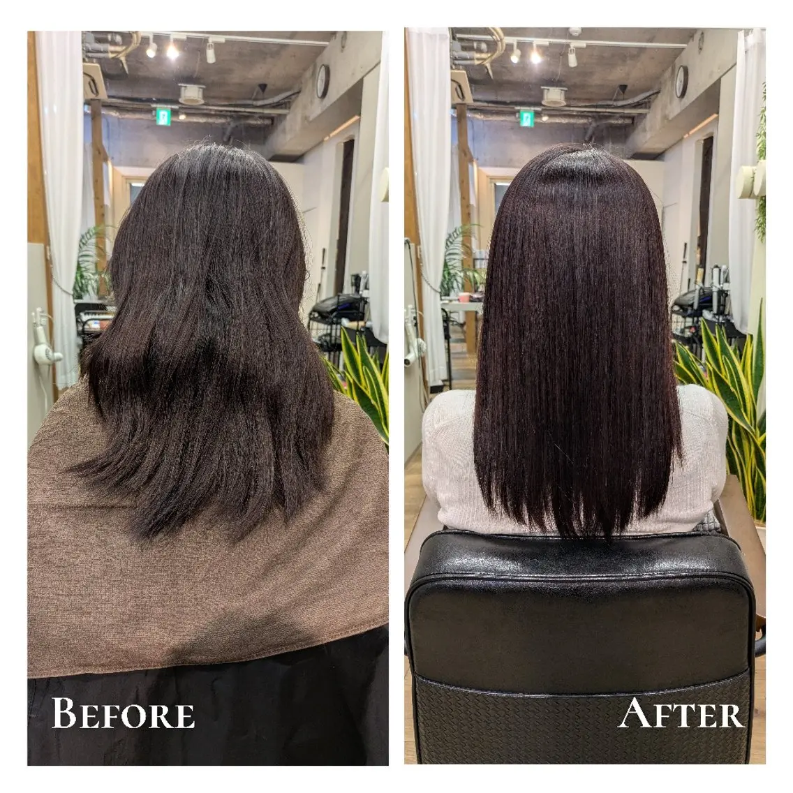 カラー ブラウンカラー オレンジ オレンジブラウン ピンクカラー 縮毛矯正 ヘアカラー トリートメント 有馬 葵のヘアスタイル