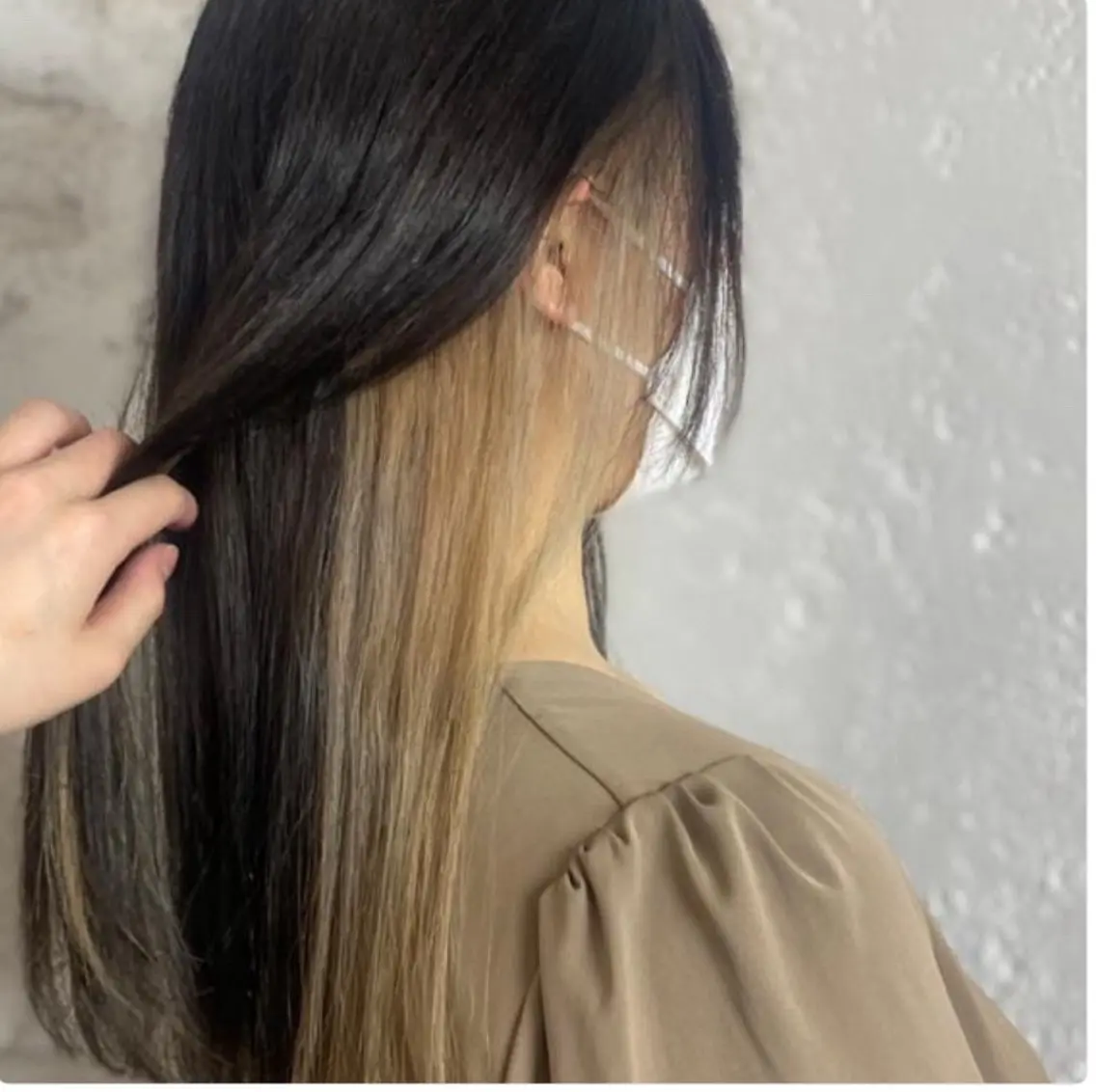 ロング ブリーチモデル 募集NOA🩷のヘアスタイル