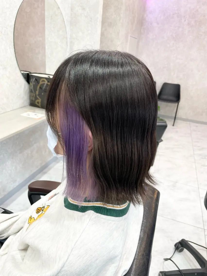 ショート 🦋ハイトーン🦋 石山 希理🦋のヘアスタイル