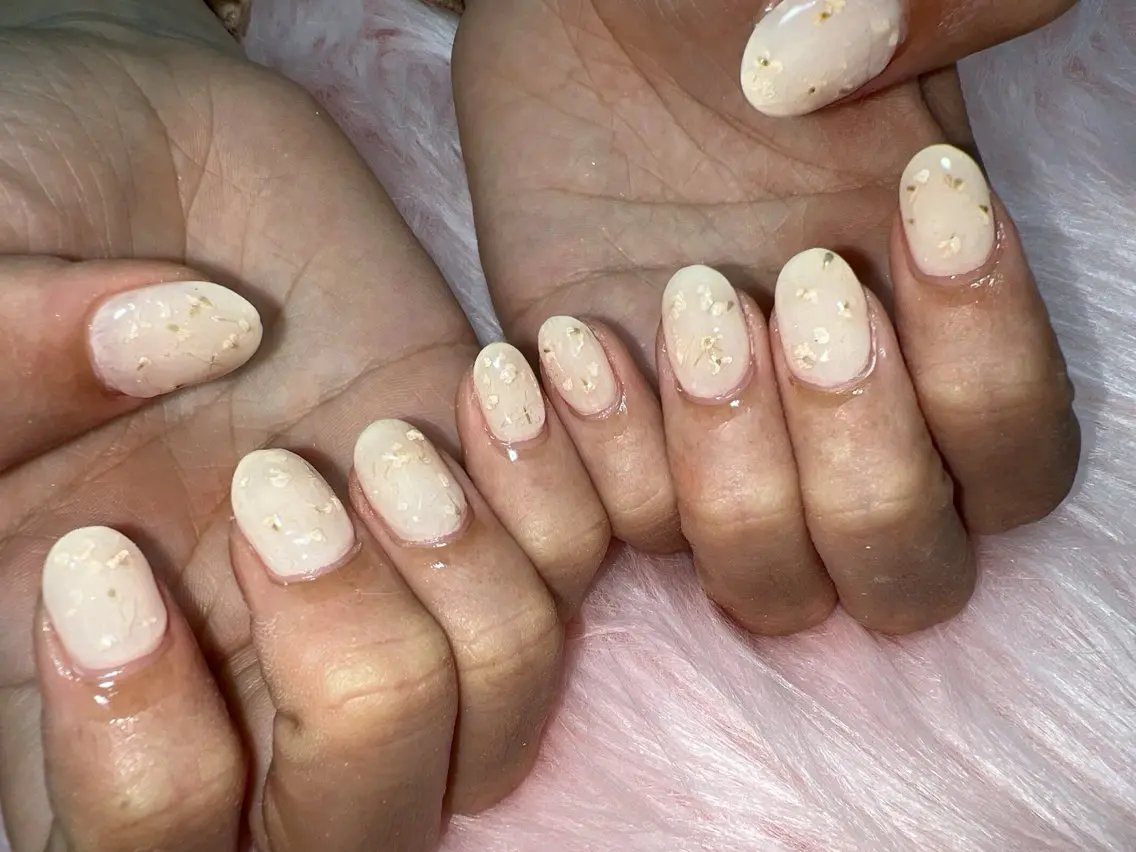 ネイル フラワーネイル 春ネイル coco nailのネイルデザイン