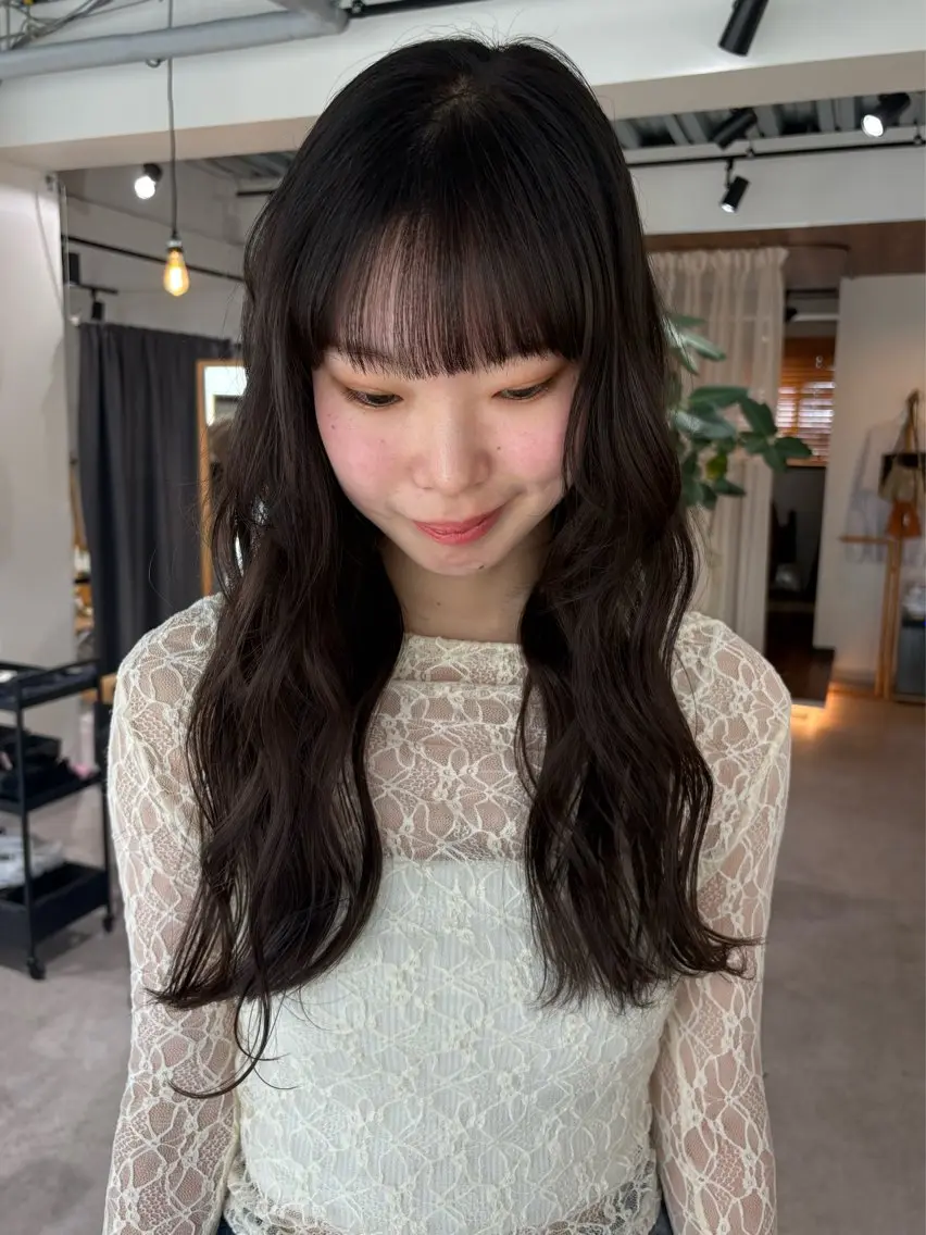 カラー ハイトーンカラー ヘアカラー aina / n.w.hのヘアスタイル