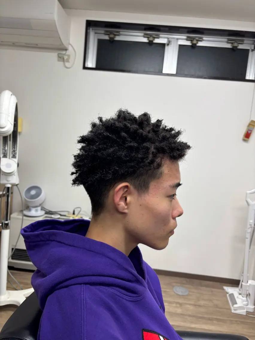 パーマ メンズ パーマ特化美容師 ナガイのヘアスタイル