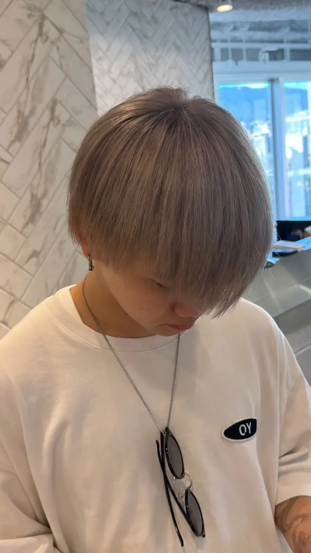 カラー メンズ ヘアカラー EIGHT/ 琉聖のヘアスタイル