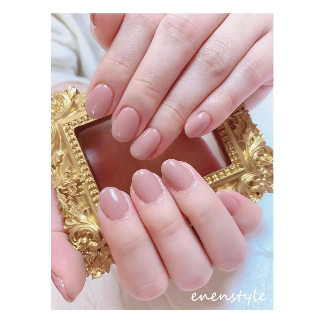 ショート ネイル ジェルネイル ニュアンスネイル オフィスネイル ワンカラーネイル パラジェル 🐾enen style 🐾のネイルデザイン