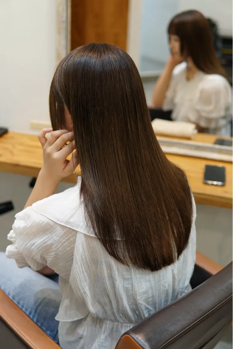 ロング ロング ヘアカラー トリートメント Himika🌻 髪質改善✨のヘアスタイル