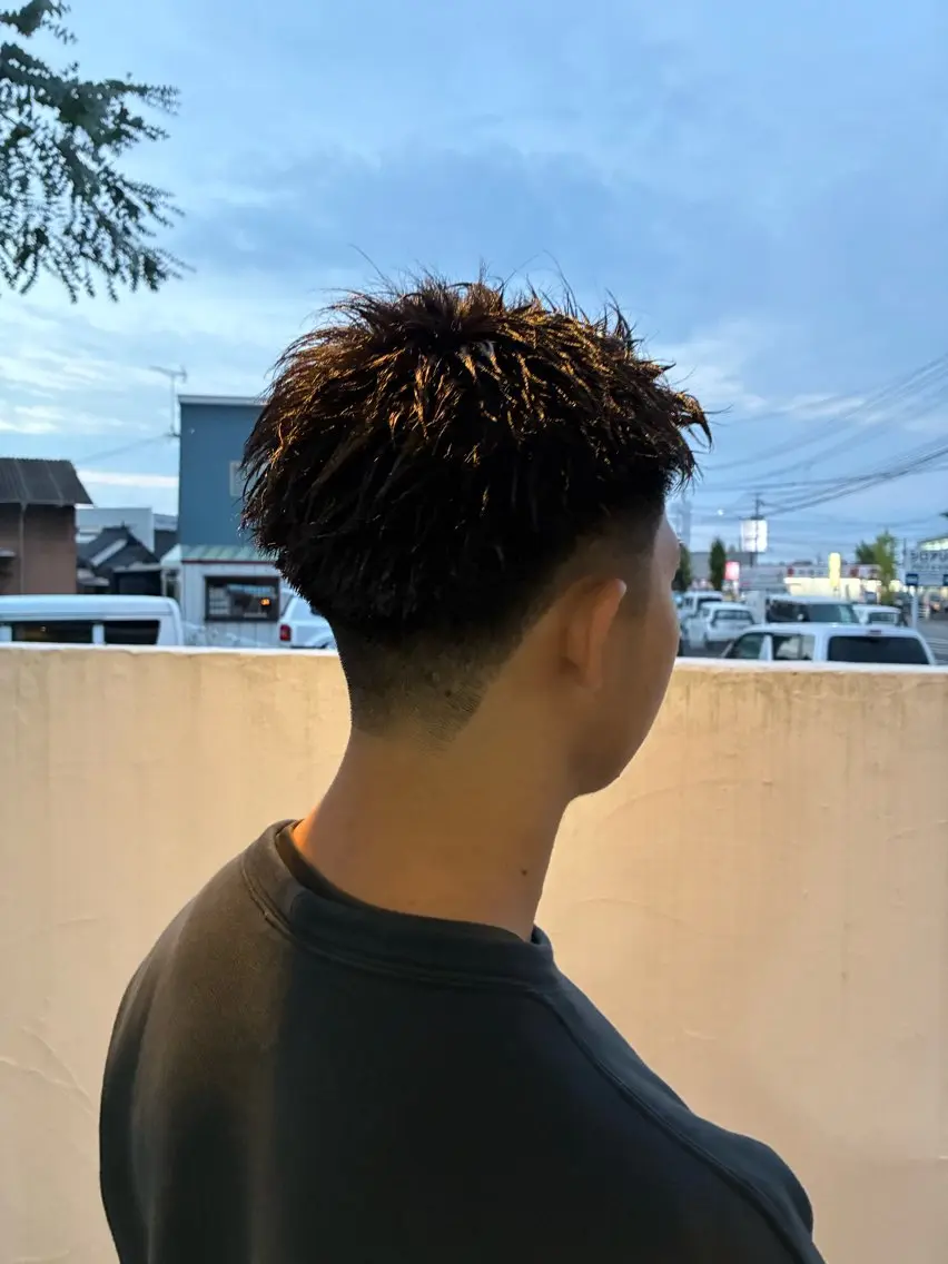 ショート カット パーマ 倉谷 恭平のヘアスタイル