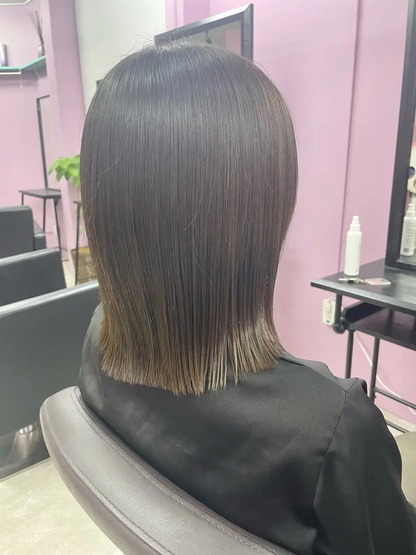 ショート カット ヘアカラー トリートメント 高尾亮輔/ ボブ特化美容師のヘアスタイル