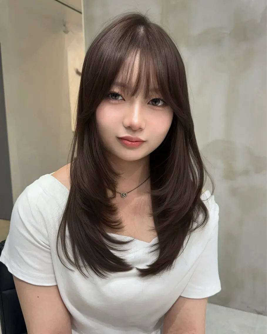 ミディアム カラー 透明感艶カラー♡ トレンドヘア♡アユミのヘアスタイル