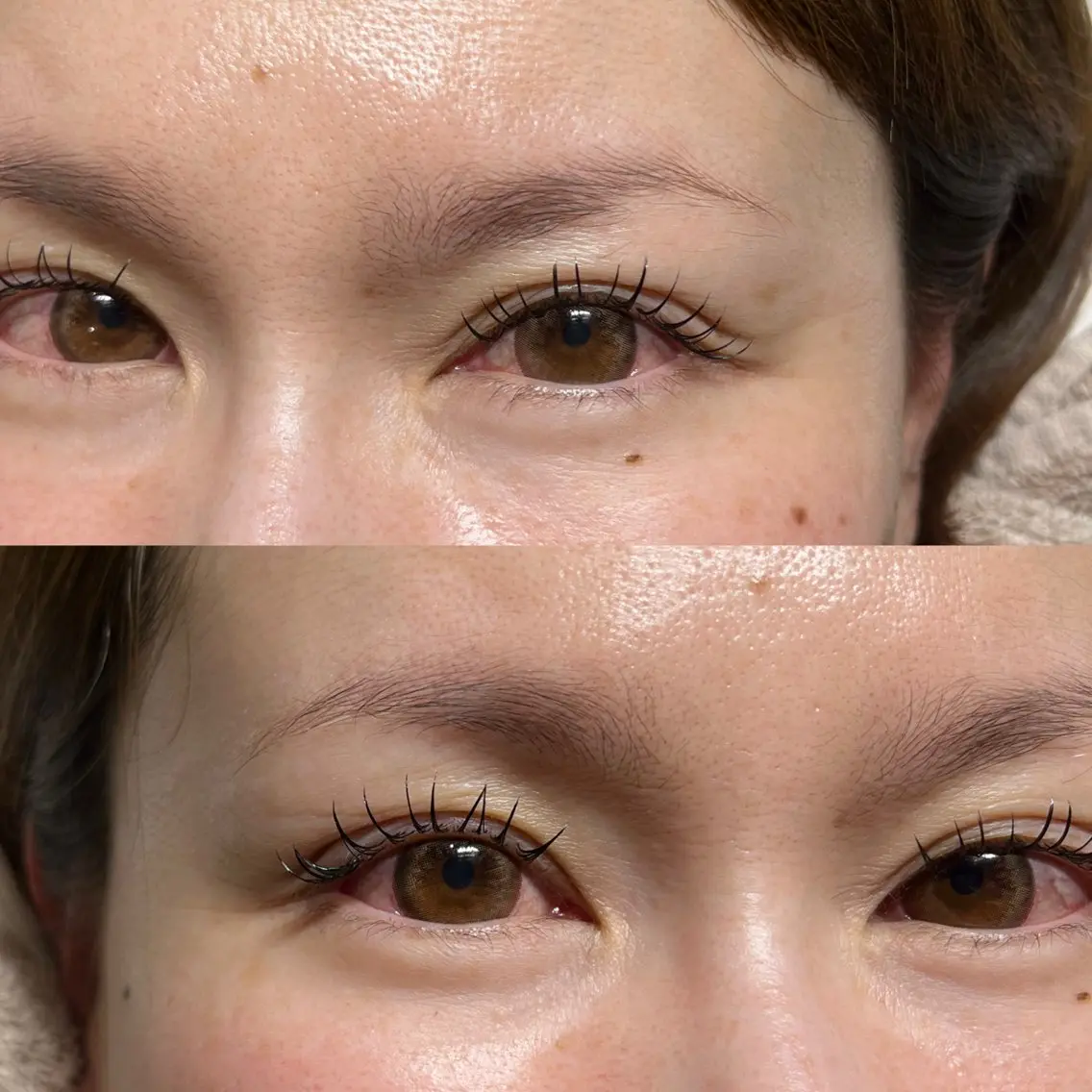 マツエク・マツパ フラットラッシュ Veil ayakaのマツエク・マツパデザイン