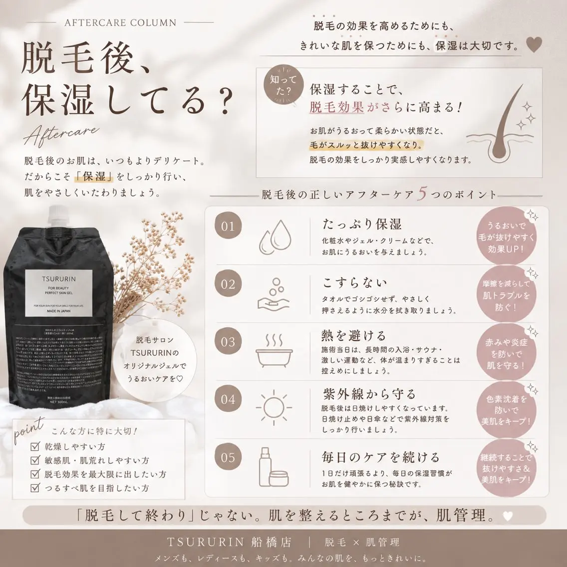 みんなの脱毛ツルリン ☀️船橋店☀️のエステ・リラクイメージ