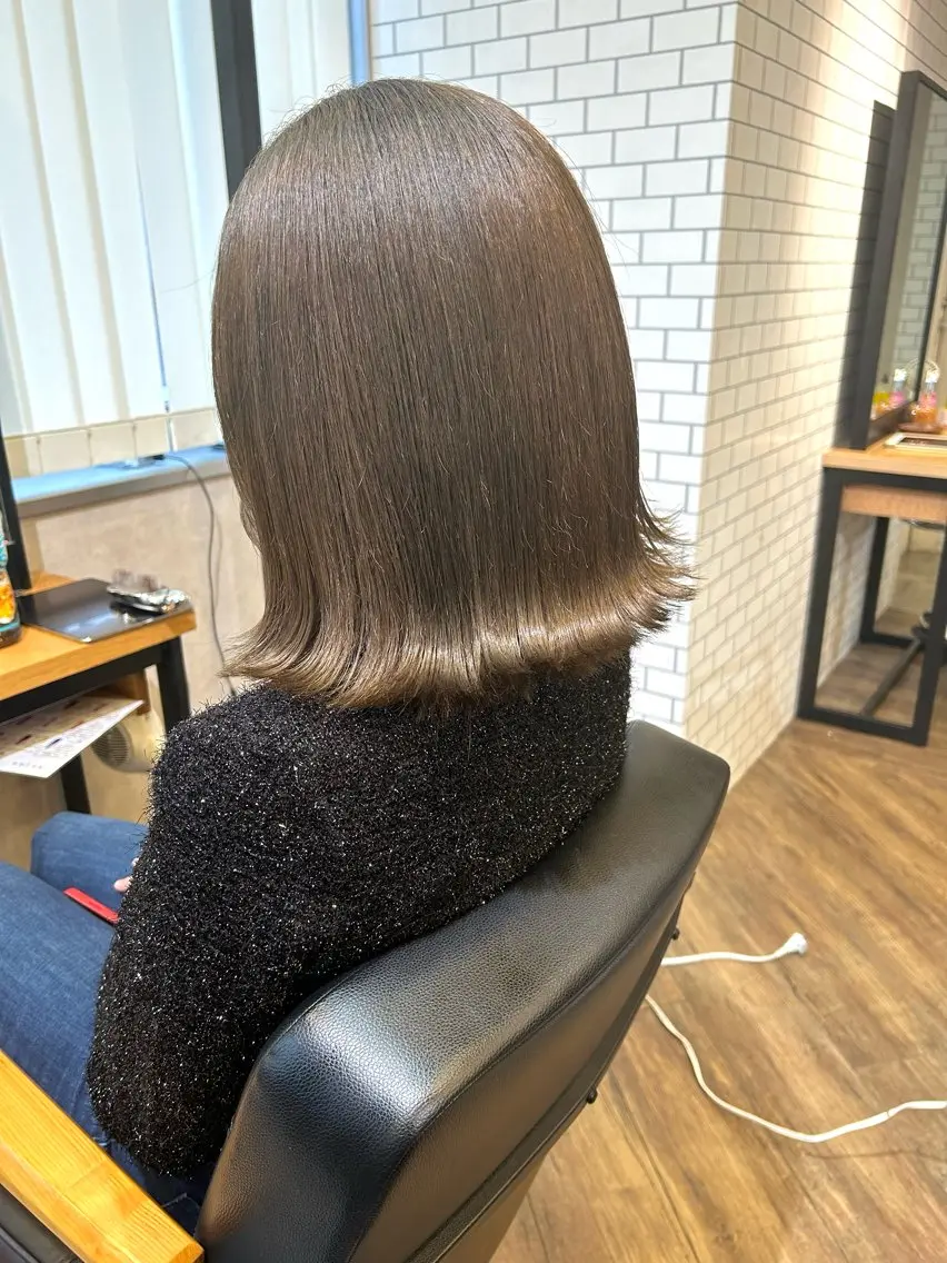 ショート カット ヘアカラー トリートメント 浅原大輝 /髪質改善の達人のヘアスタイル