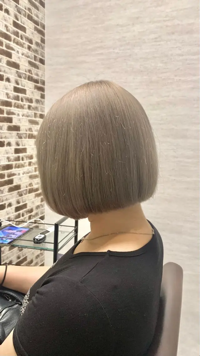 ショート ボブ 韓国風ヘア 鈴木 まゆのヘアスタイル
