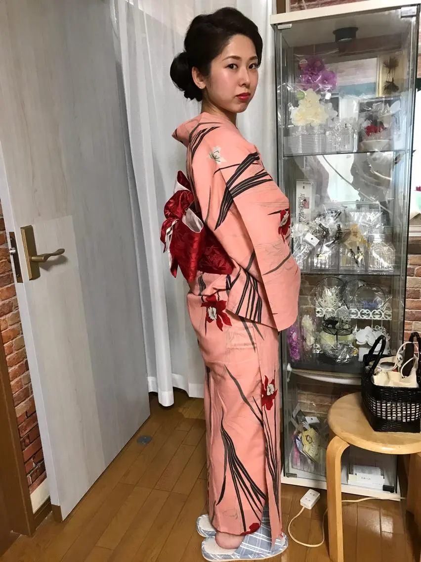 ヘアーセット+浴衣着付け¥5800※早朝6:00〜9:59+¥2000の写真