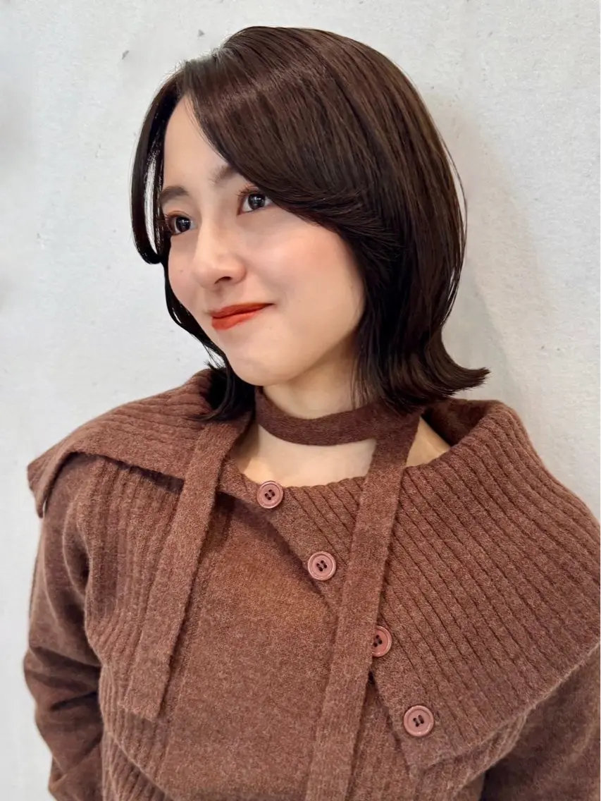 ミディアム 濱盛 蓮のヘアスタイル
