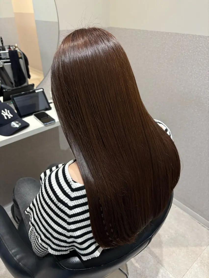 ロング カラー カット ヘアカラー トリートメント 女性リピ90%🍨 🩷佐藤みずきのヘアスタイル
