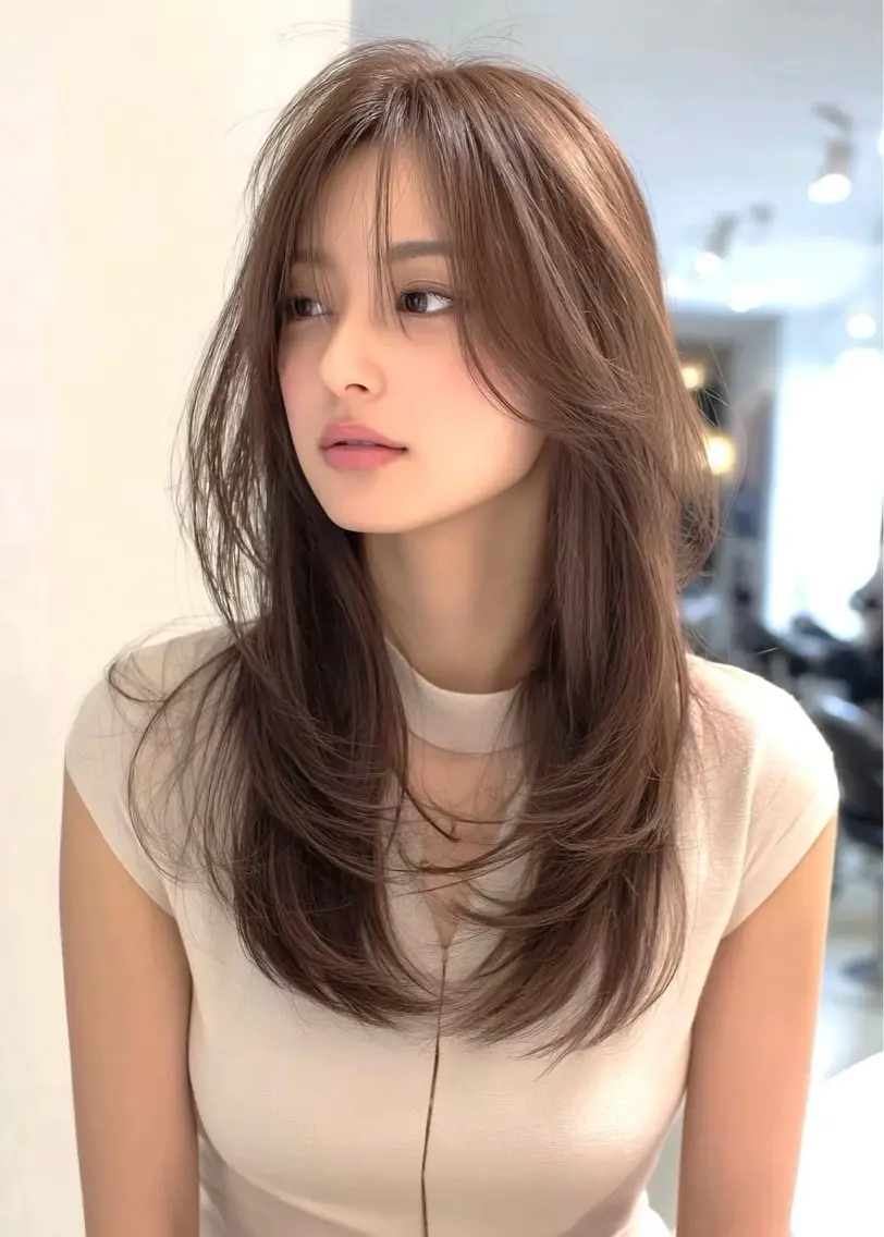 ロング カット ヘアカラー 美髪✨艶髪✨髪質改善 カラー特化🌙鈴屋和のヘアスタイル