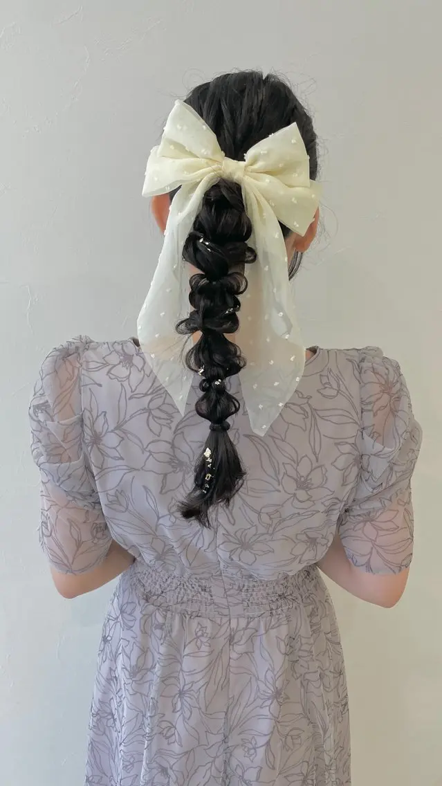 ロング 倉地 更彩のヘアスタイル