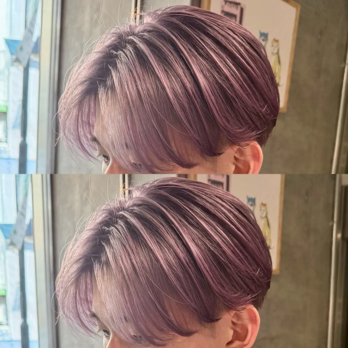 カラー メンズ 似合わせ 鈴木俊輔のヘアスタイル