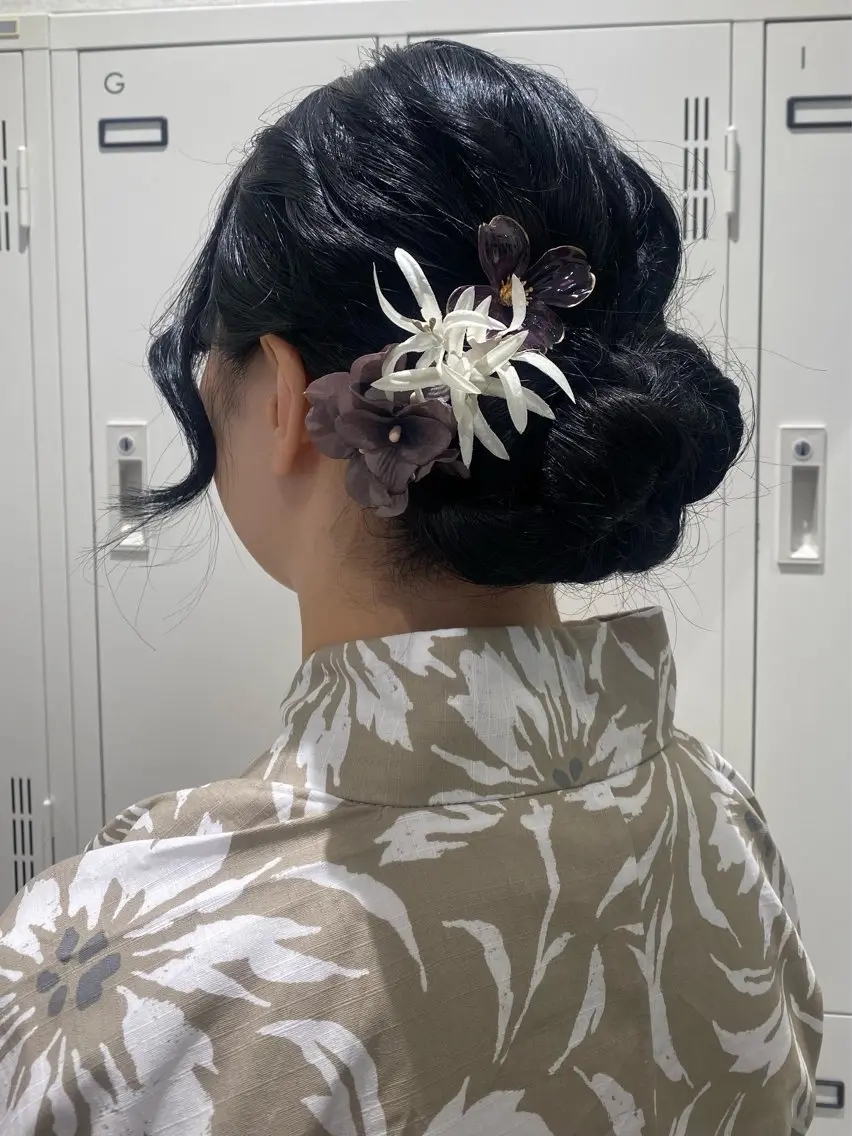 ロング ヘアアレンジ カット ヘアセット 🌼髪質改善･アレン ジ･レイヤー🌼のヘアスタイル