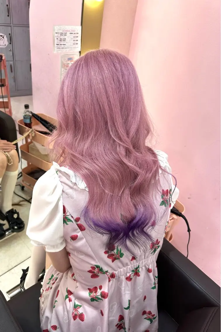 ロング カラー カット ヘアカラー トリートメント 🦋色落ちまで綺麗に 🦋KOKIのヘアスタイル