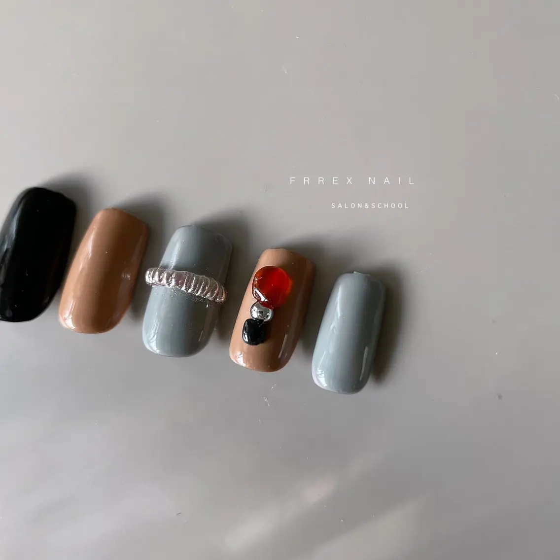 ネイル ハンドネイル ハンドケア freex nail /ニュアンス/個性派のネイルデザイン