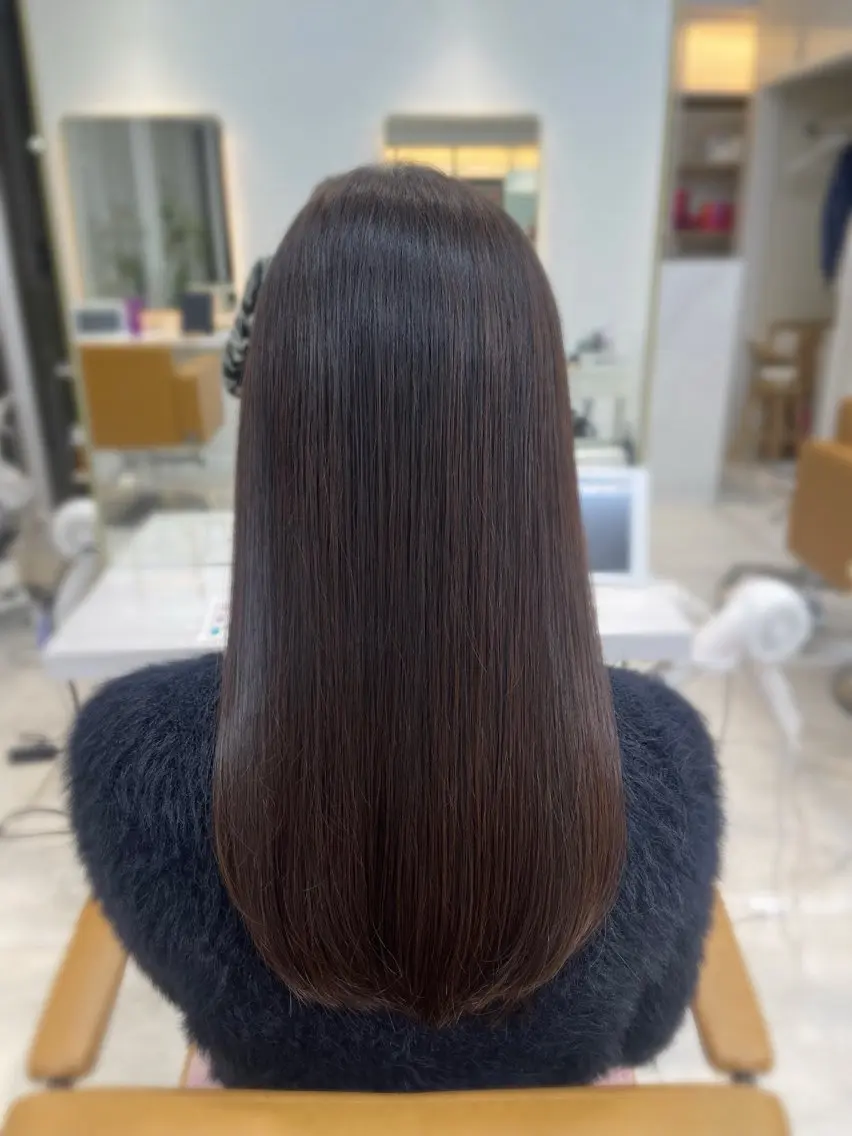 ロング 中顔面短縮 顔まわり新田大翔のヘアスタイル