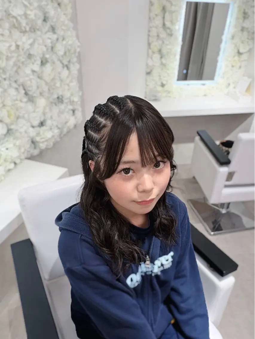 ヘアアレンジ ヘアセット ベルグロー原宿 🦋ꜱᴀᴋᴜʀᴀのヘアスタイル