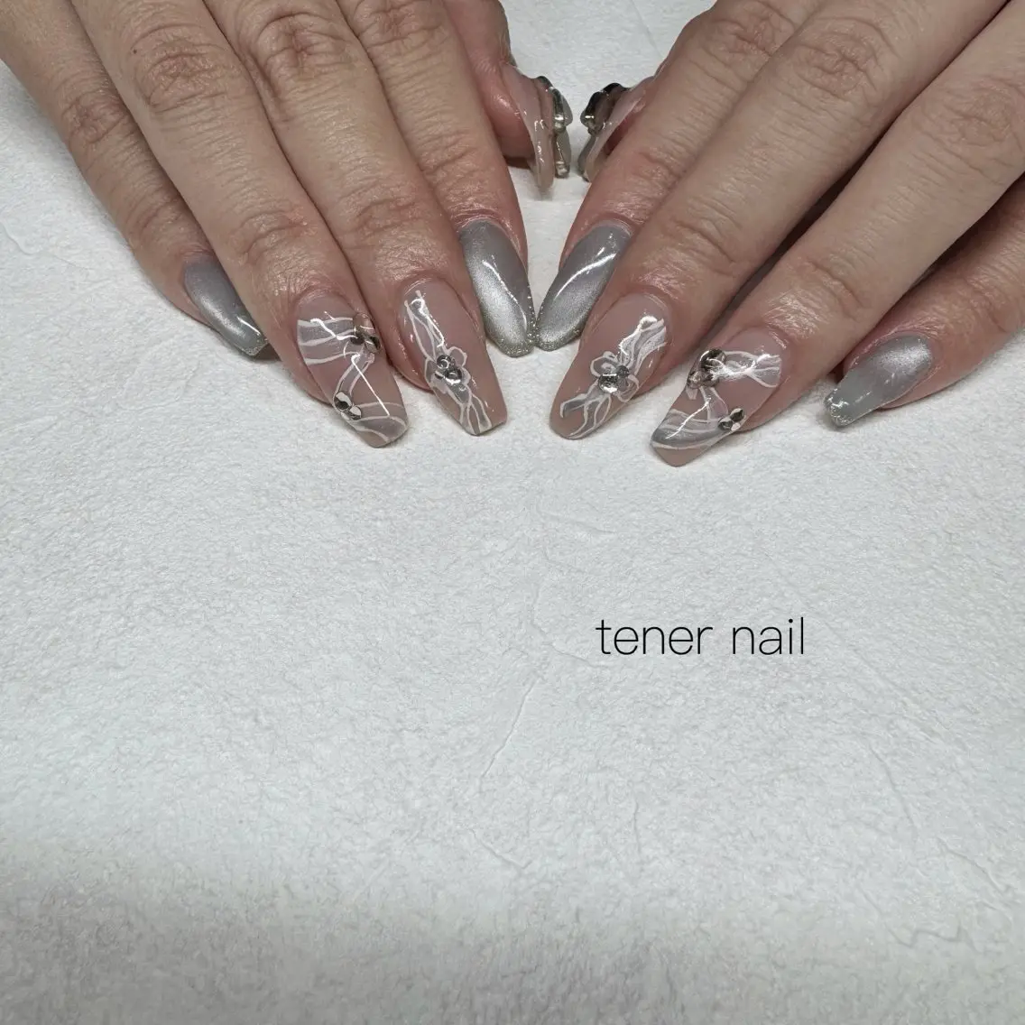 ネイル ピンク ハンドネイル テネルネイル tener nailのネイルデザイン